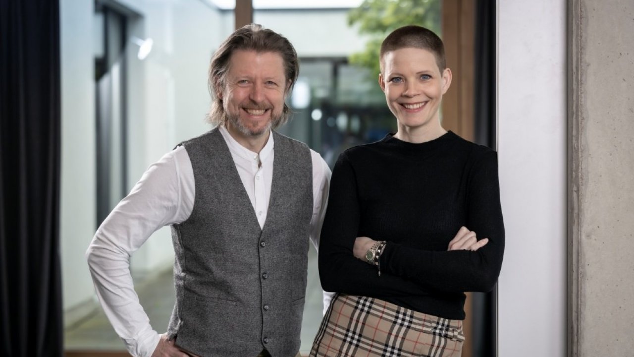 Das Gründer-Duo der FETTE BEUTE Gruppe Jörg Hesse und Maria Sibylla Kalverkämper. von FETTE BEUTE