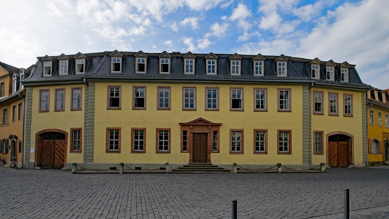 Das Goethehaus in Weimar. von Pixabay.com/lapping