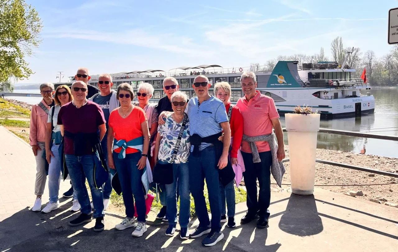 Der Sparclub unternahm eine Flusskreuzfahrt von Köln nach Mainz von privat