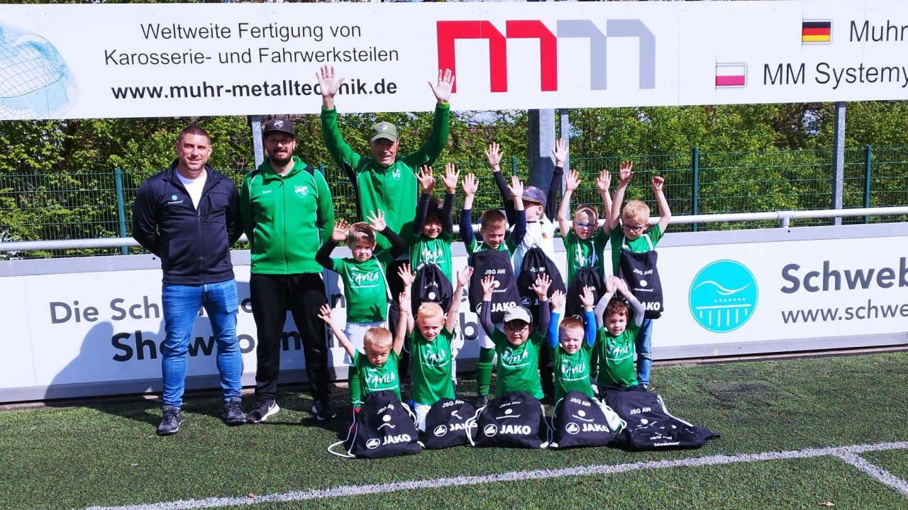 Aktionstag der Mini-Kicker in Altenhof. von privat