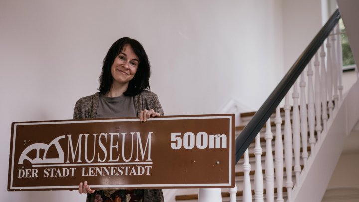 Museumsleiterin Antonia Krihl freut sich auf die Wiedereröffnung am Sonntag, 26. Mai.