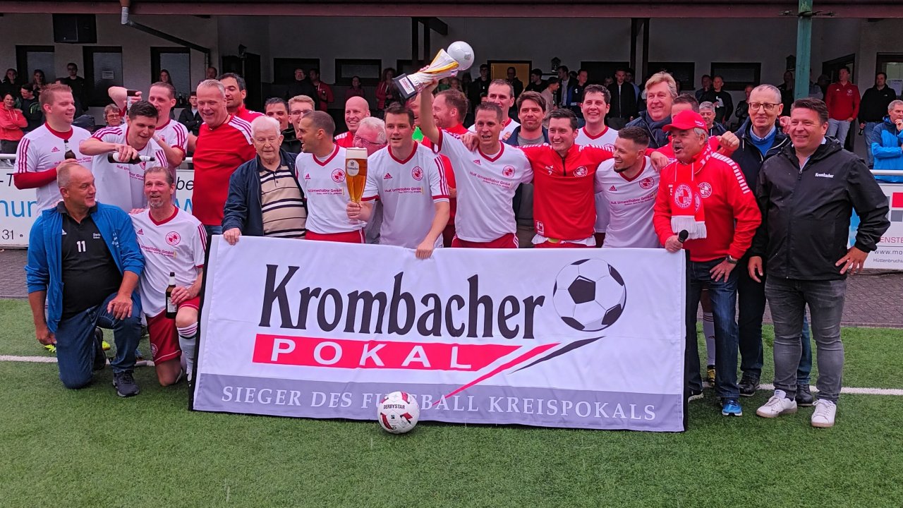 Ein spannendes Ü32-Kreispokalfinale hat am Freitag, 24. Mai, am Hünsborner Löffelberg stattgefunden. von privat