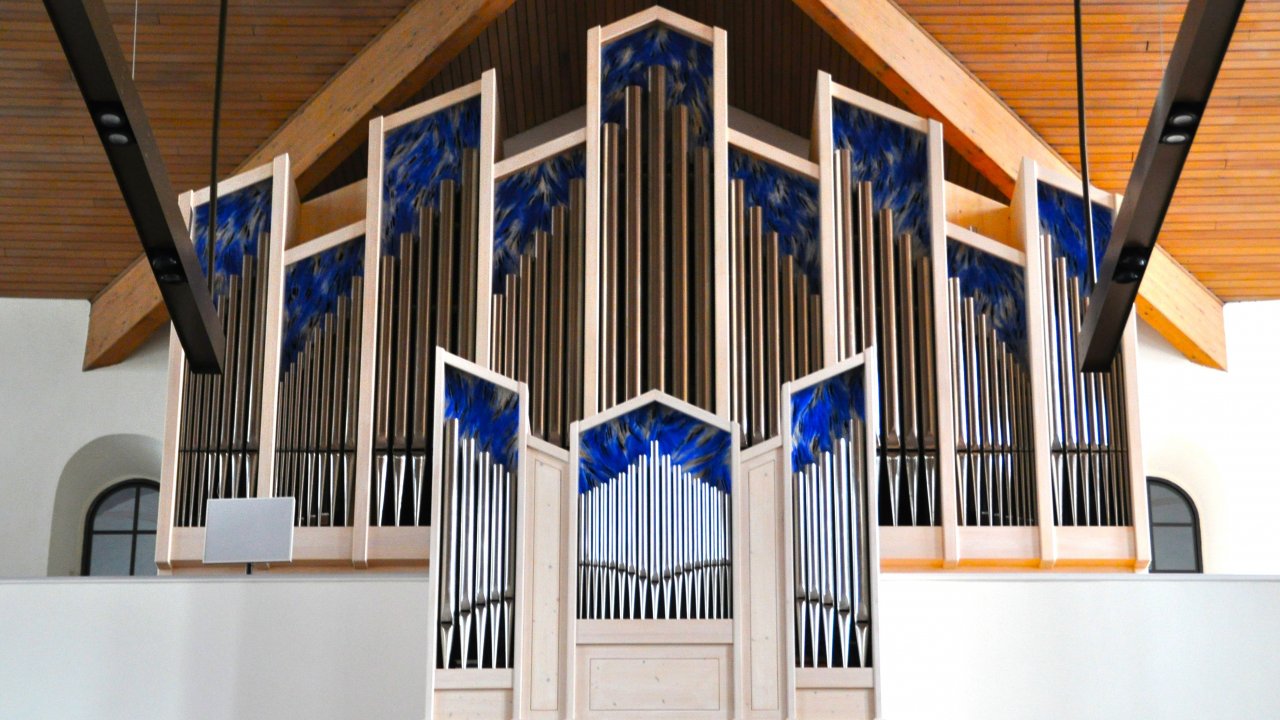 Der Orgelprospekt des neuen Instrumentes. von privat