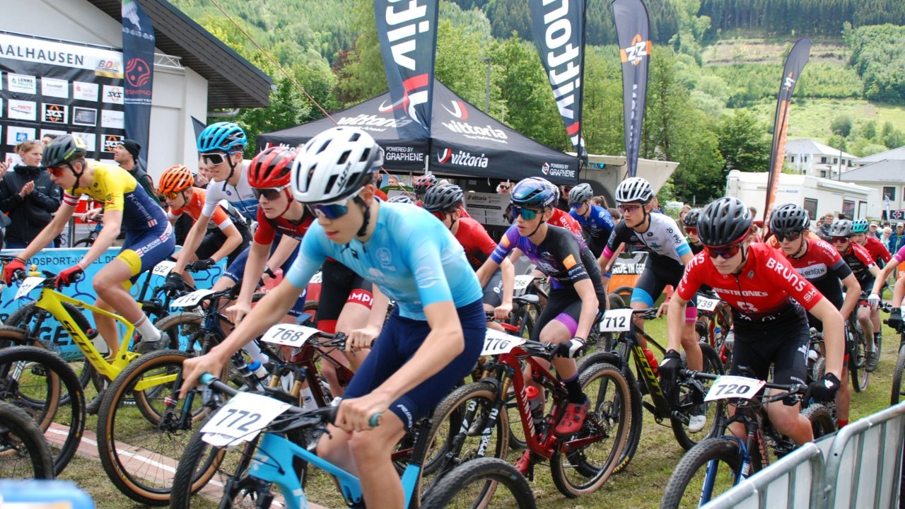Bike-Festival mit 640 Teilnehmern in Saalhausen