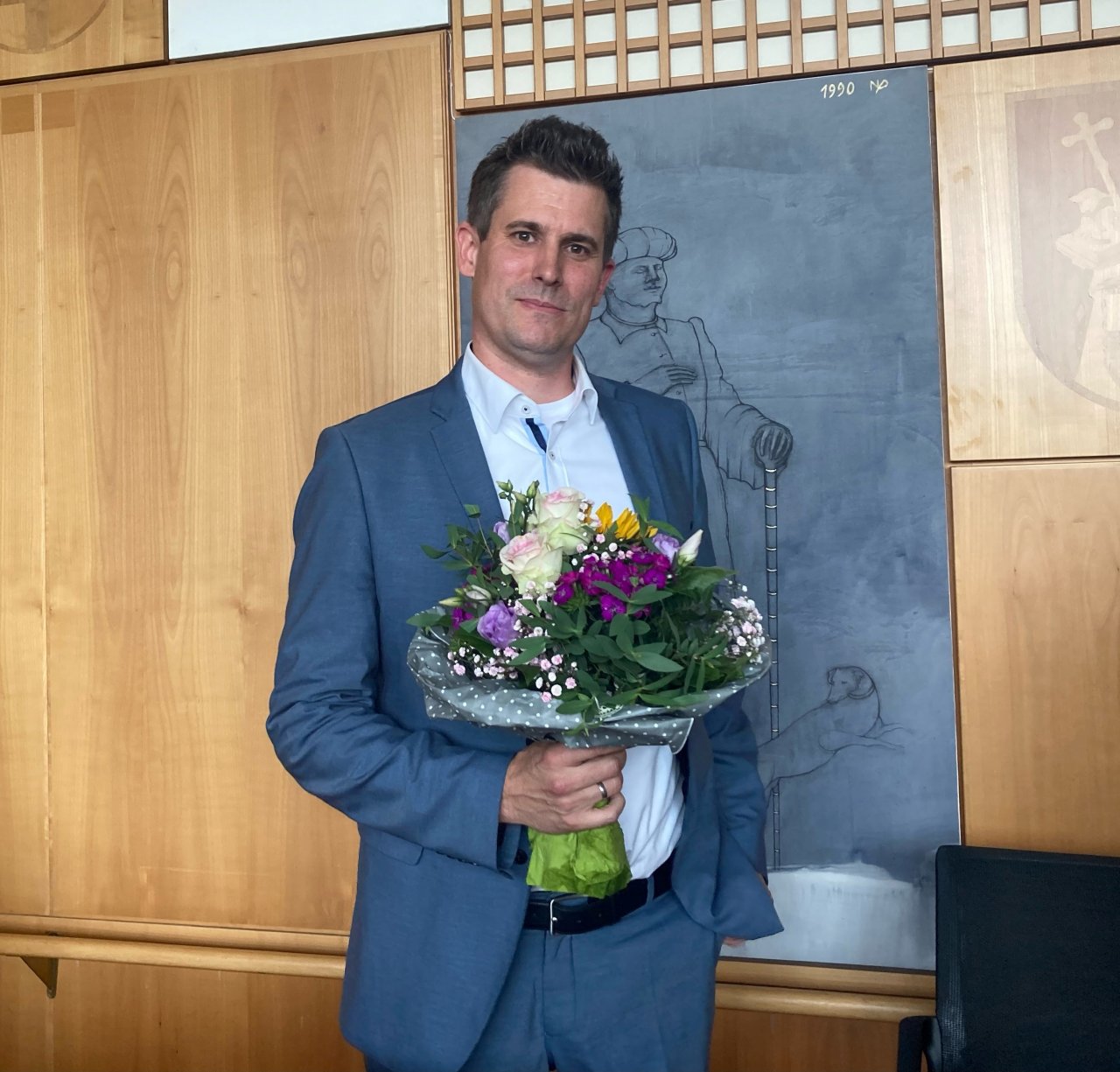 Markus Hohmann, Fachbereichsleiter Bauen und Stadtentwicklung, verlässt nach acht Jahren die Gemeinde Wenden. von Lorena Klein