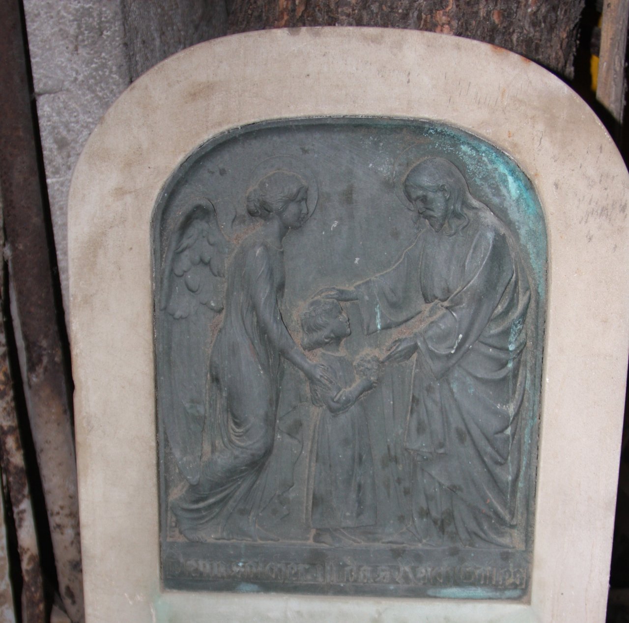 Der Grabstein von Maria Löcker. von privat
