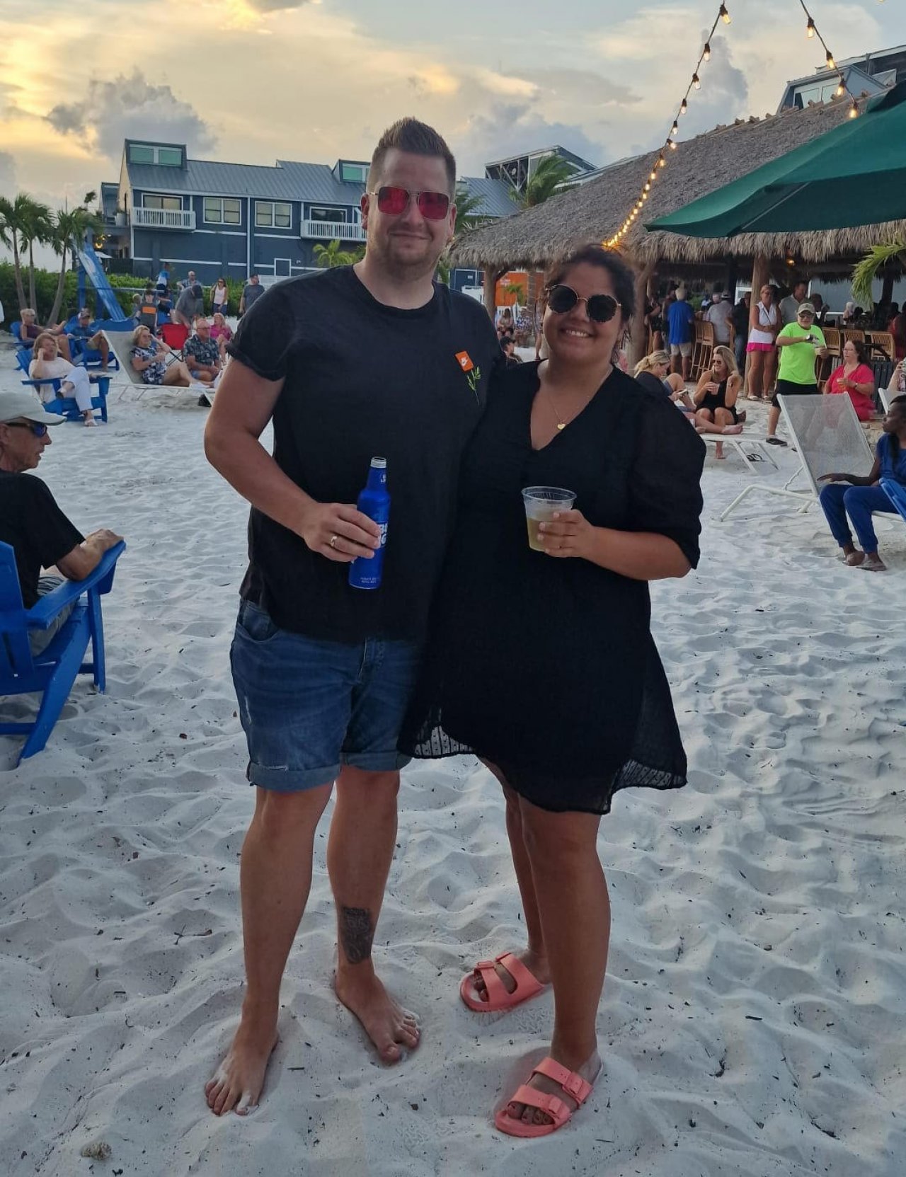 2023 verbringen Sarah und Fabian ihren Urlaub wieder in Cape Coral. Nur eine Woche später entscheidet sich das Paar, auszuwandern. von privat