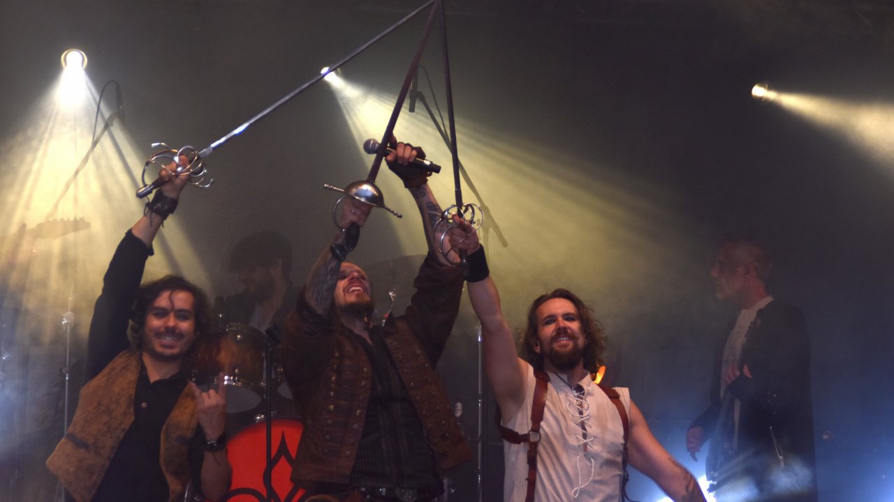 D'Artagnan eröffnet den Attendorner Kultursommer. von Nicole Voss