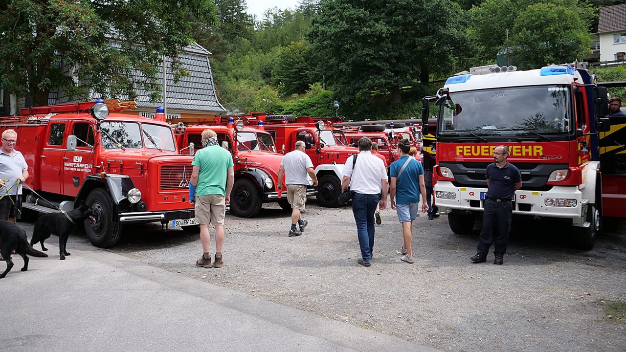 Am Sonntag, 4. August, ist Blaulichttag bei der Sauerländer Kleinbahn. von MME