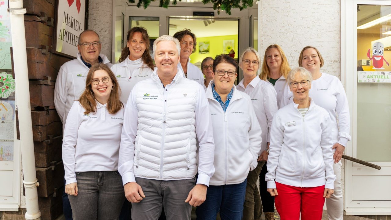Jubiläum: 75 Jahre Marien Apotheke in Wenden - die Apotheke vor Ort