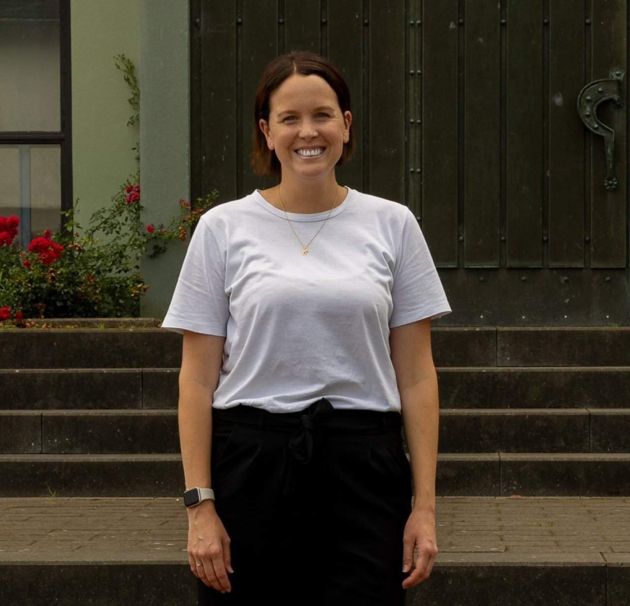 Rebecca Kirchhoff ist neu im Beratungsteam und koordiniert die Präventionsangebote. von Gymnasium Maria Königin