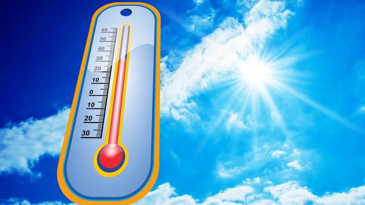 Symbolfoto Temperatur, Thermometer