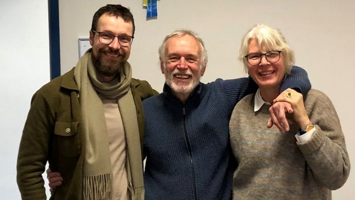 Seit vielen Jahren ein eingespieltes Team: Prof. Alfred Wittinghofer (Mitte) und die...