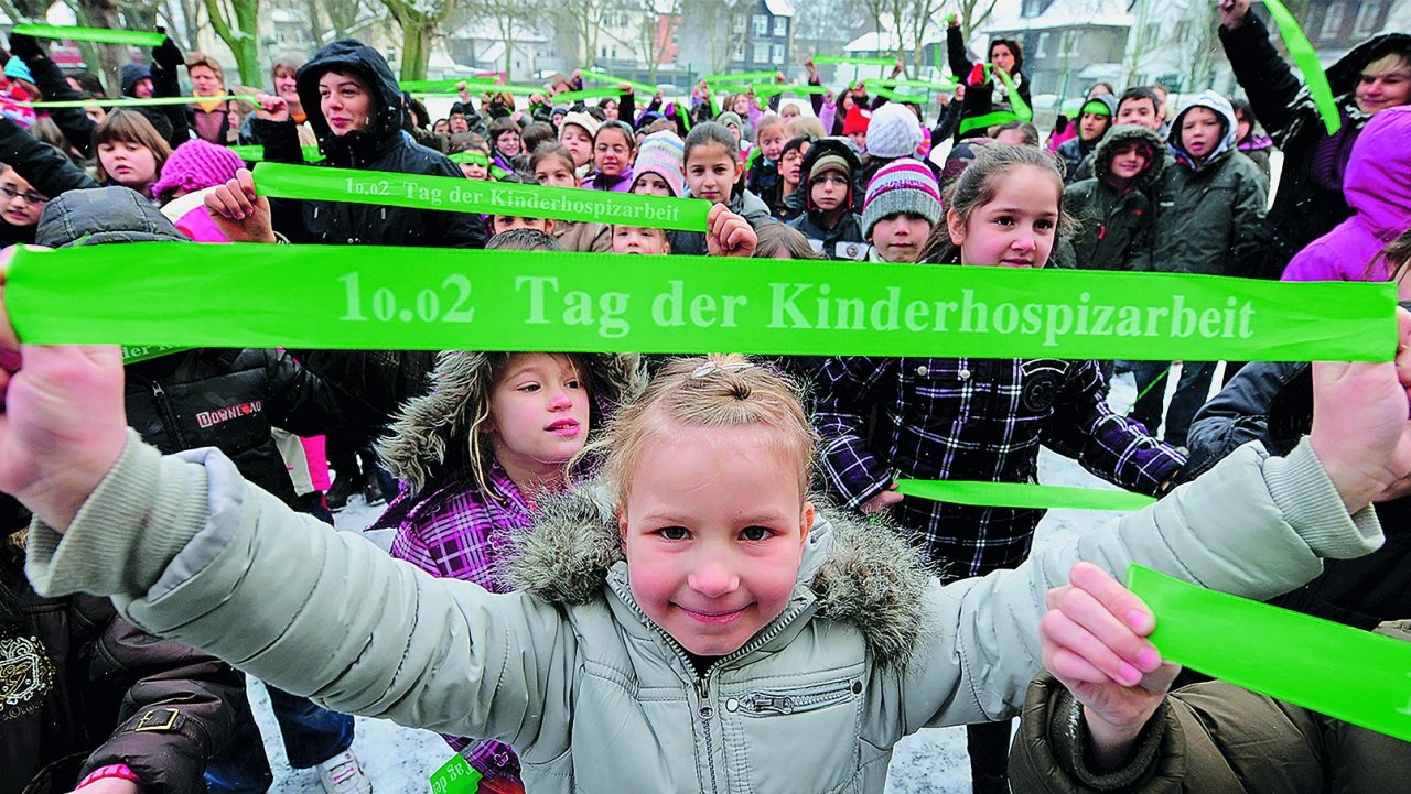 Am 10. Februar ist alljährlich der Tag der Kinderhospizarbeit. von DKHV