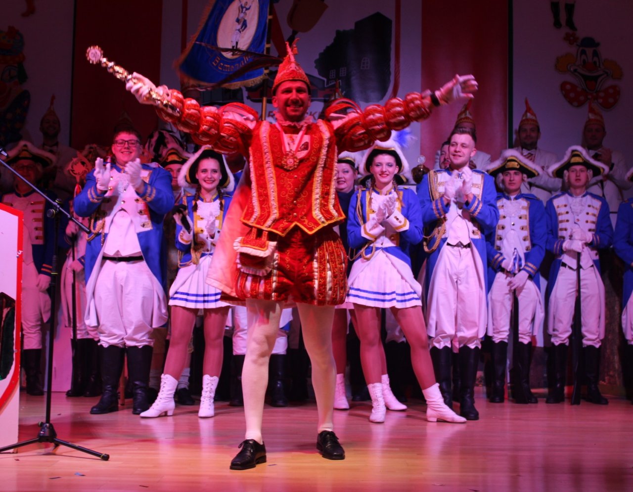 Karneval Bamenohl 2025 Prinzenproklamation Prunksitzung von Louis D'Aquino