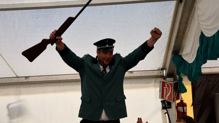 Patrick Langenhuysen ist neuer Schützenkönig des St. Hubertus Schützenvereins Wegeringhausen.