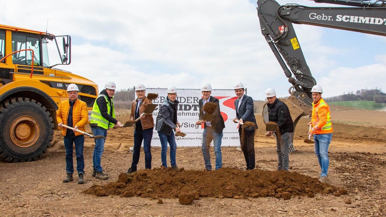 Baustart für das neue Gewerbe- und Industriegebiet Fernholte