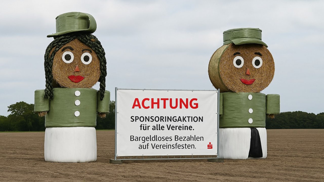 Bargeldloses Zahlen soll auch bei Vereinsfesten verstärkt angeboten werden. von privat