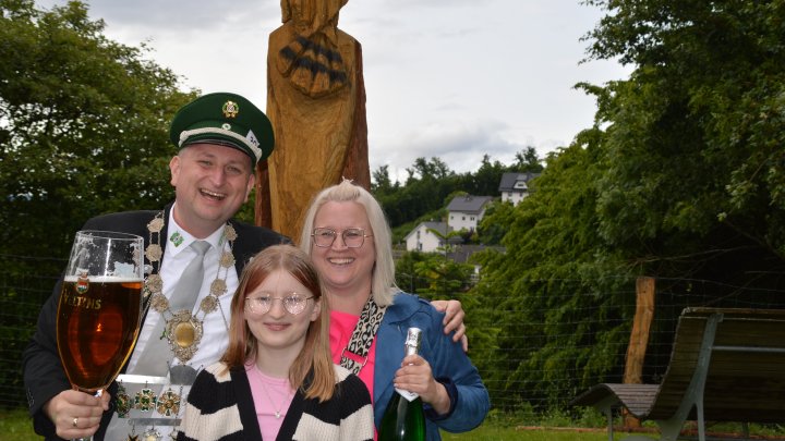 Julian Winkel ist neuer Schützenkönig in Halberbracht.