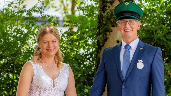 Amtierendes Königspaar sind Markus und Anna Lorenz.