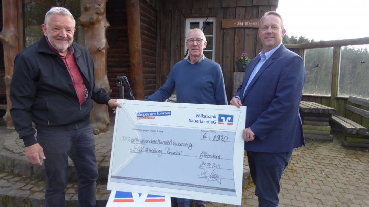 Die Crowdfunding-Aktion des SGV Repetal ist erfolgreich beendet worden.