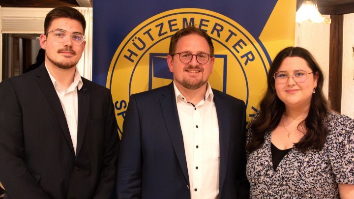 Der neue Vorstand des HSV (v.l.): Geschäftsführer Sascha Stahl, Vorsitzender Julian Ziegeweidt...