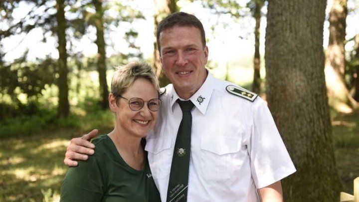 Das neue Königspaar des Schützenvereins Ostentrop-Schönholthausen: Bernd und Steffi Rohrmann.