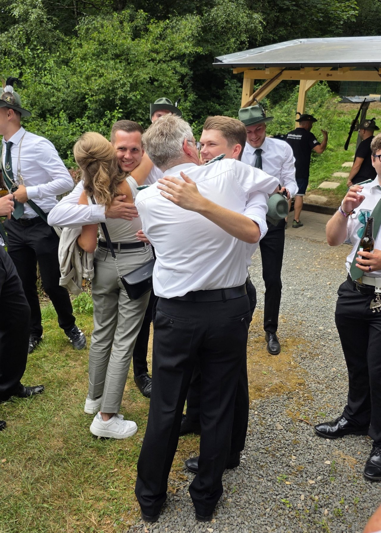 Philip Bloß und Rosanna Blume sind das neue Jungschützenkönigspaar in Finnentrop. von privat