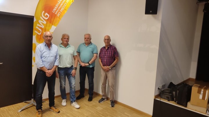 Die UWG im Kreis Olpe hat sich für die Kommunalwahl aufgestellt.