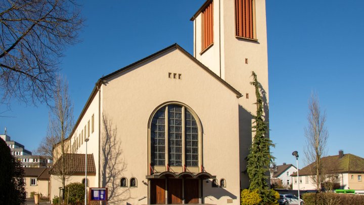 Die Kirche St. Mariä Himmelfahr in Olpe.