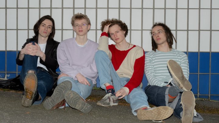 Die vierköpfige Band „Shopping Venture“.
