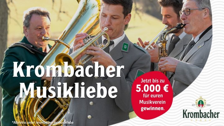 Aktion Krombacher Musikliebe