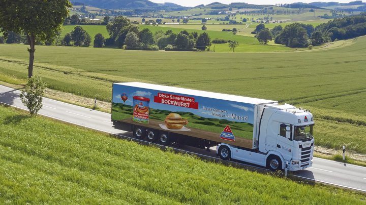Über 400 Tonnen CO2 spart Metten durch die Verwendung von Biodiesel innerhalb der Lkw-Flotte...