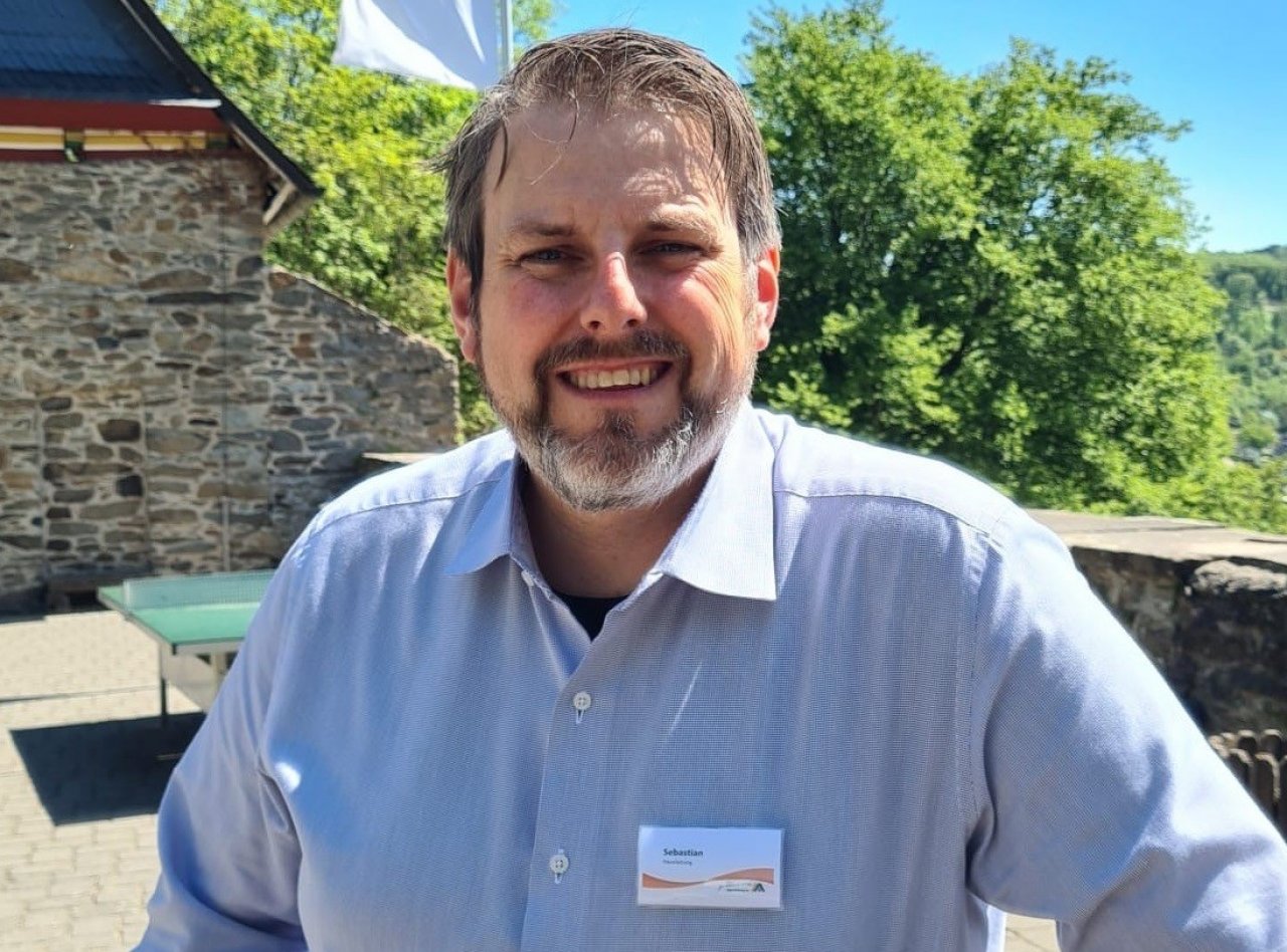 Sebastian Kühn ist der neue „Burgherr“ auf der Burg Bilstein. von privat