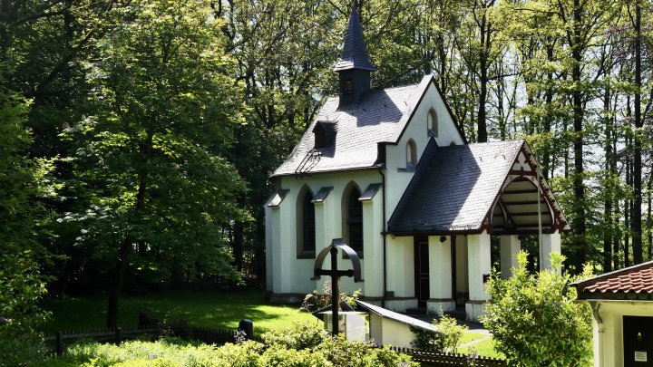 Die Wallfahrtskapelle Dörnschlade.
