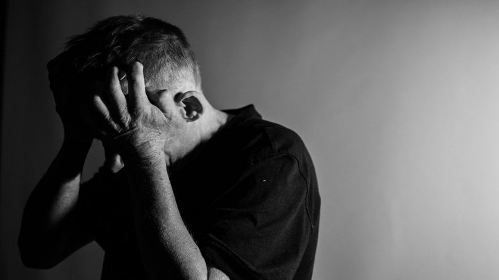 Symbolfoto Depression, Angst, Erschöpfung