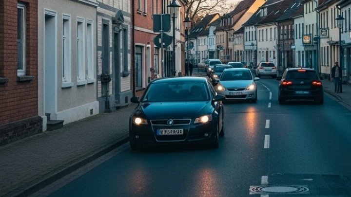 Symbolbild Straßenverkehr (mit KI generiert)