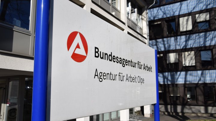 Die Agentur für Arbeit in Olpe.