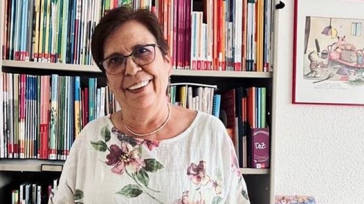 Pilar Calero Westermeier vom Kommunalen Integrationszentrum des Kreises Olpe präsentiert das...