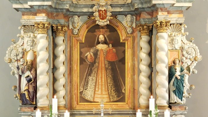 Der Barockaltar der Kapelle Fehrenbracht ist mehr als 300 Jahre alt.