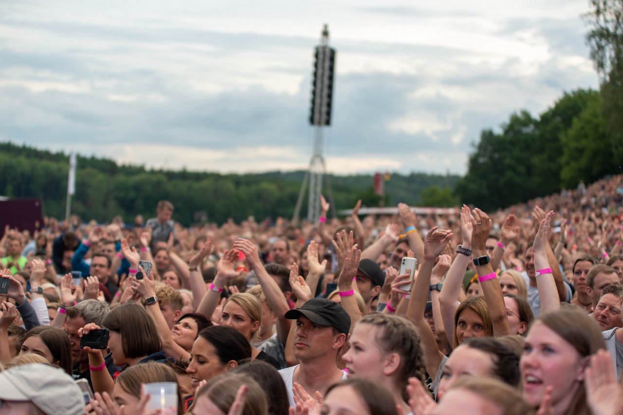 Zigtausende Menschen werden wieder beim Biggesee Open Air in Sondern zusammenkommen. von Nils Dinkel