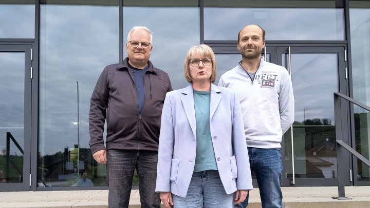 Die Kreistagskandidaten der Freien Wähler Finnentrop (v.l.): Markus Baumhoff, Sabine Weber und...