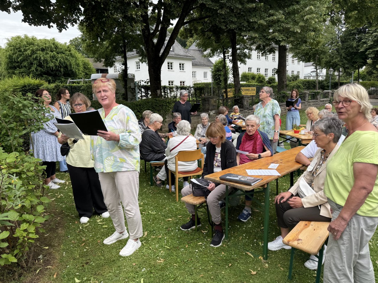 Das Publikum wird miteinbezogen. von privat