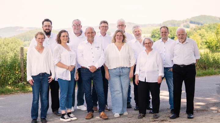 Das Team der SPD Kirchhundem im Wahljahr 2025.