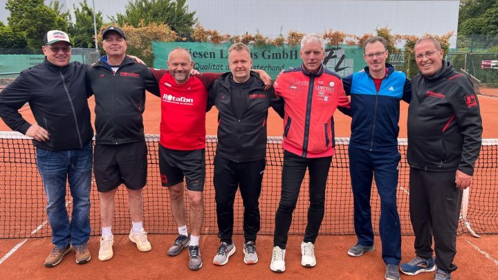 Das Herren-50-Team vom TC Kirchhundem.
