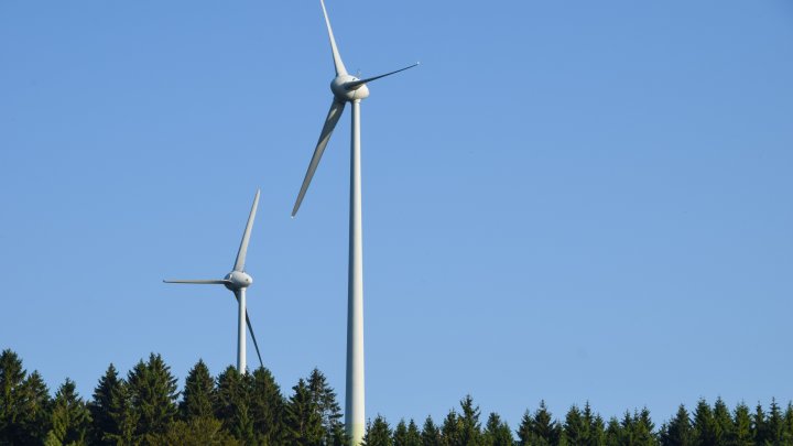 Windkraft Symbol Windrad