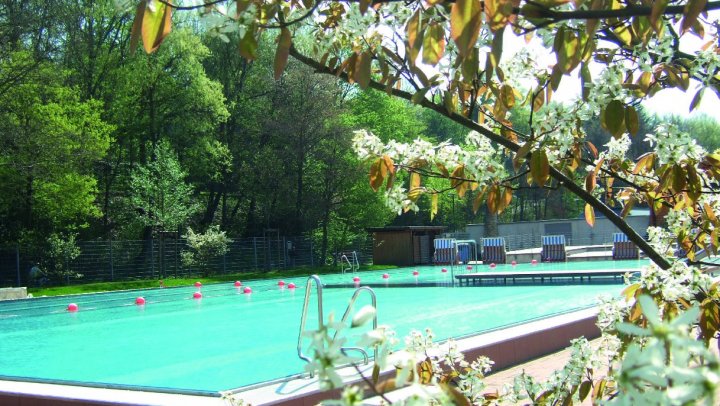 Das Freibad des Freizeitbades Olpe.