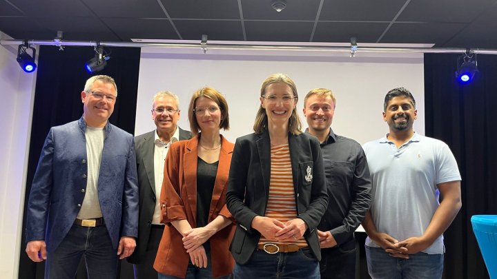 Die Podiumsteilnehmer.