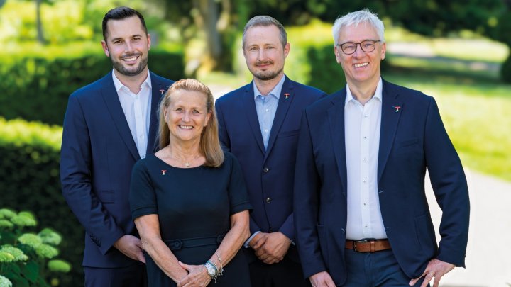 Die Geschäftsführung der GFO (v.l.): Neuzugang Alexander Nikles, Dr. Barbara Florange,...