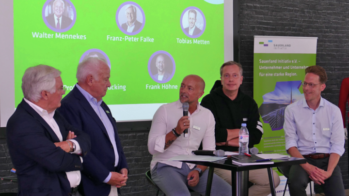Das Podiumsgespräch der Festveranstaltung stand unter dem Titel „DU bist 'ne Marke!“